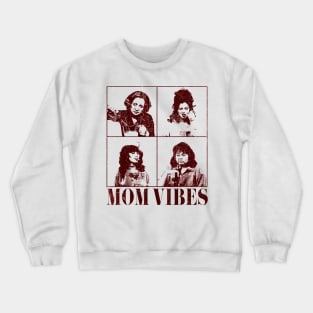 Vintage 70's Mom Vibes Mother's Day Crewneck Sweatshirt